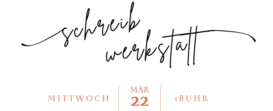 Kulturtreffen AKTIV!: Schreibwerkstatt III, 22. März 2023 