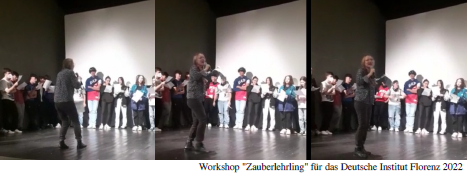 „Improvisationstheater für Jugendliche in der Fremdsprache Deutsch“, 12 marzo 2024